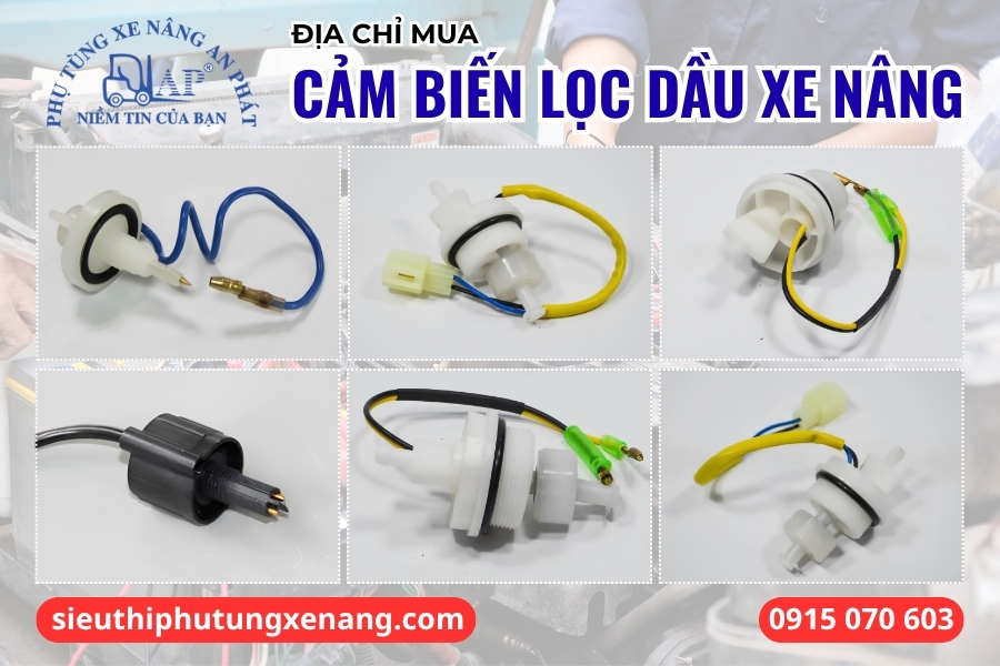 Địa chỉ mua cảm biến lọc dầu xe nâng giá tốt, uy tín