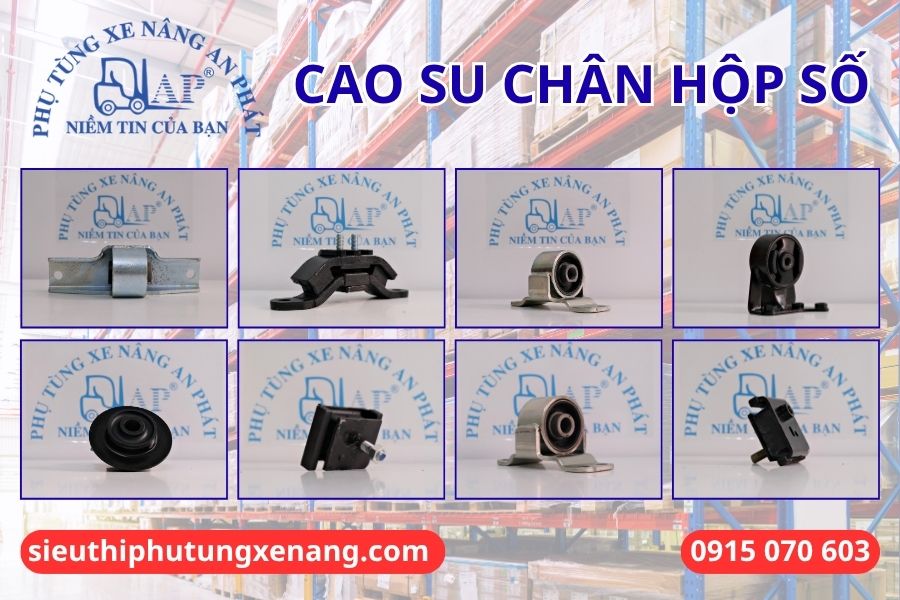 Các loại cao su chân hộp số xe nâng chất lượng tại An Phát cung cấp