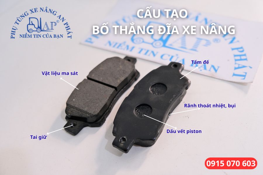 Bố thắng xe nâng; bố thắng; bố thắng đĩa xe nâng; má phanh đĩa xe nâng; cấu tạo bố thắng đĩa xe nâng; bố thắng xe nâng điện; bố thắng xe nâng giá rẻ; bố thắng xe nâng hư hỏng; bố thắng xe nâng uy tín; bán bố thắng xe nâng; 