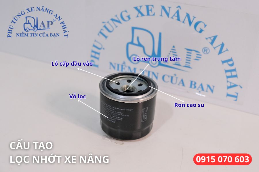 Lọc nhớt xe nâng; lọc nhớt; lọc dầu động cơ xe nâng; lọc dầu động cơ; cấu tạo lọc nhớt xe nâng; lọc nhớt xe nâng bị hư hỏng; thay lọc nhớt xe nâng; lọc nhớt xe nâng giá rẻ; lọc nhớt xe nâng chất lượng; mua lọc nhớt xe nâng; bán lọc nhớt xe nâng; 