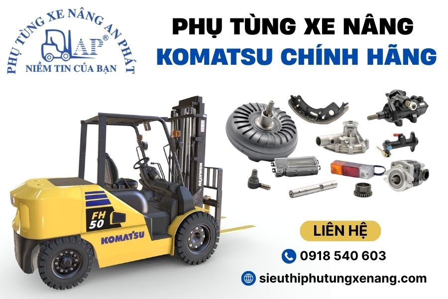 Phụ tùng xe nâng Komatsu chính hãng
