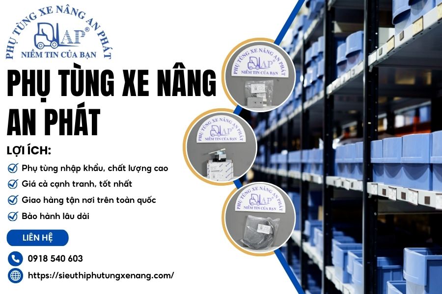 Địa chỉ mua phụ tùng xe nâng Heli uy tín