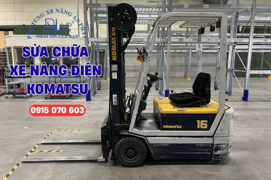 Dịch vụ sửa chữa xe nâng điện Komatsu của An Phát