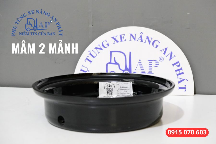 Mâm 2 mảnh dành cho xe nâng tại An Phát