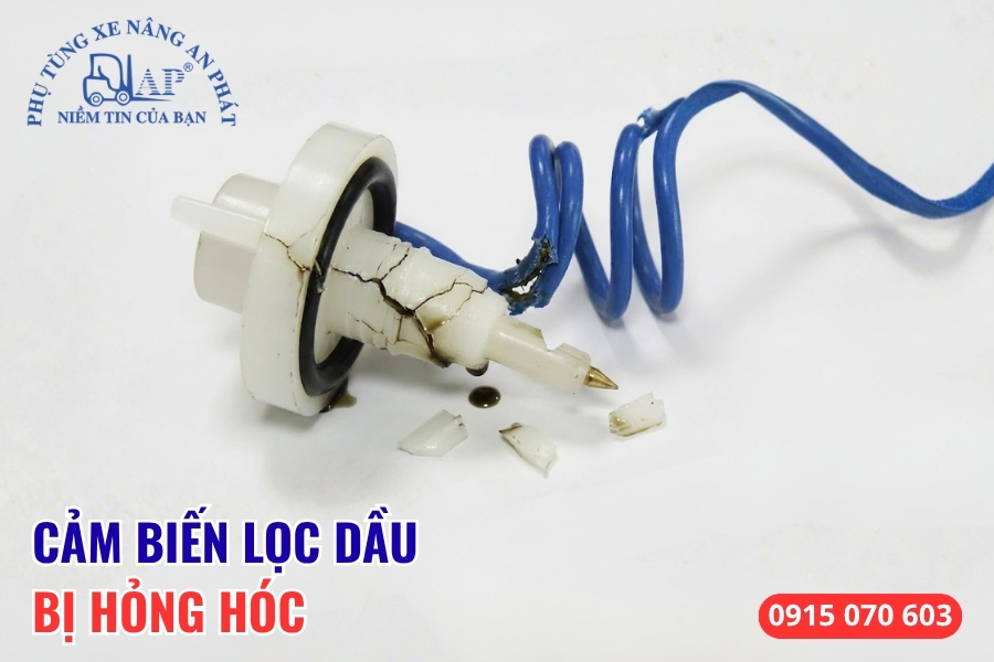 Dấu hiệu cảm biến lọc dầu bị hỏng và cần thay mới