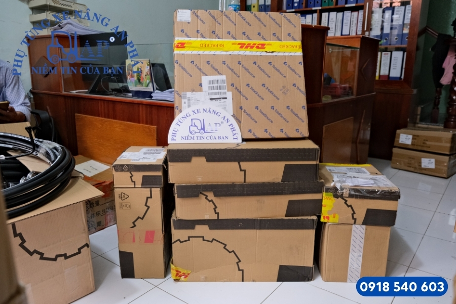 Phụ tùng xe nâng DanTruck chất lượng, phổ biến được An Phát nhập khẩu từ TVH về