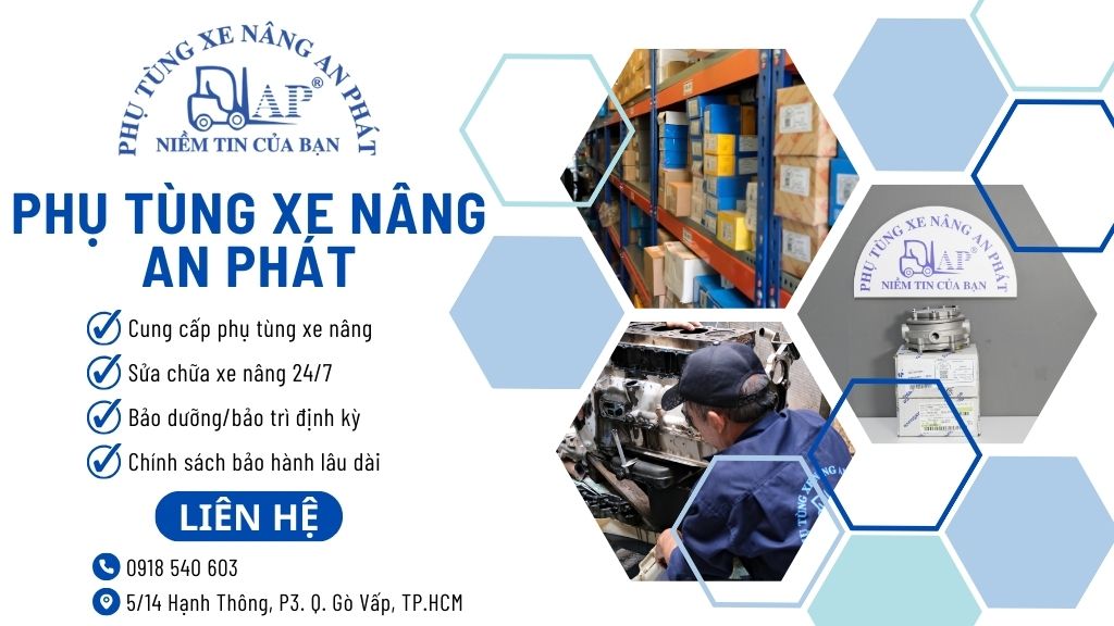 Đơn vị phân phối phụ tùng xe nâng Hàn Quốc uy tín