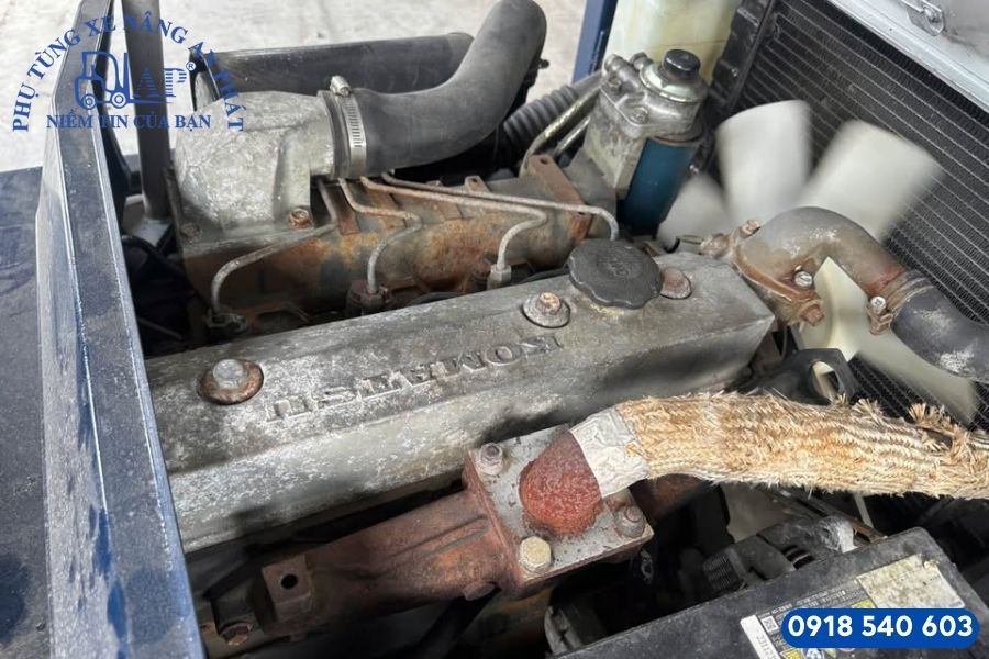 An Phát thực hiện sửa chữa phụ tùng động cơ xe nâng Komatsu cho khách