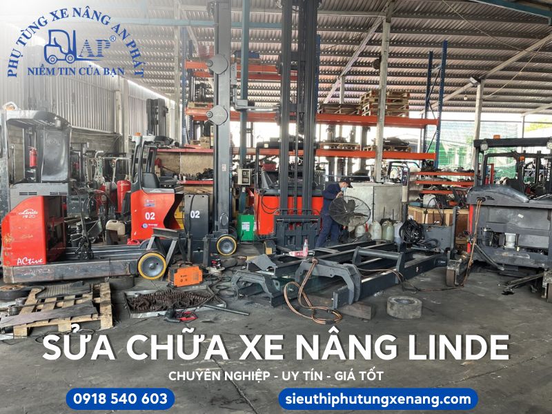 Sửa chữa xe nâng Linde chuyên nghiệp