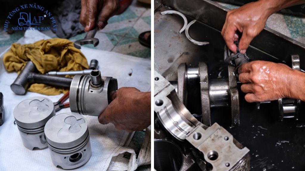 Sửa chửa và thay thế phụ tùng xe nâng chất lượng tại Hưng Yên