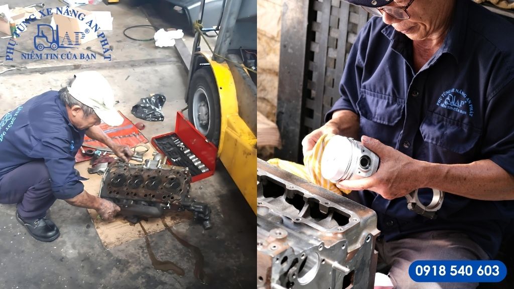 An Phát sửa chữa xe nâng tại Kon Tum