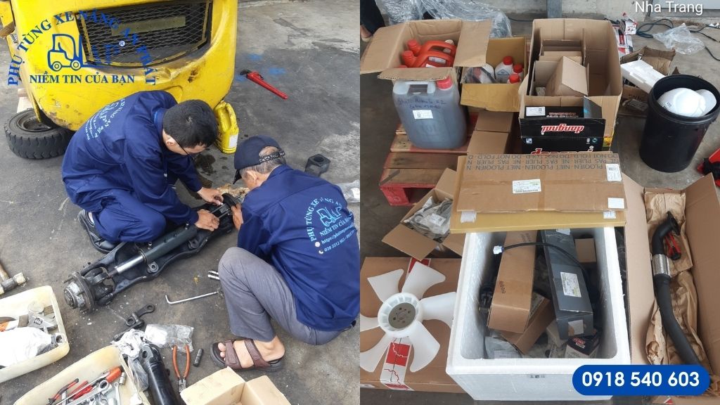 Dịch vụ sửa chữa xe nâng tại Kontum của An Phát