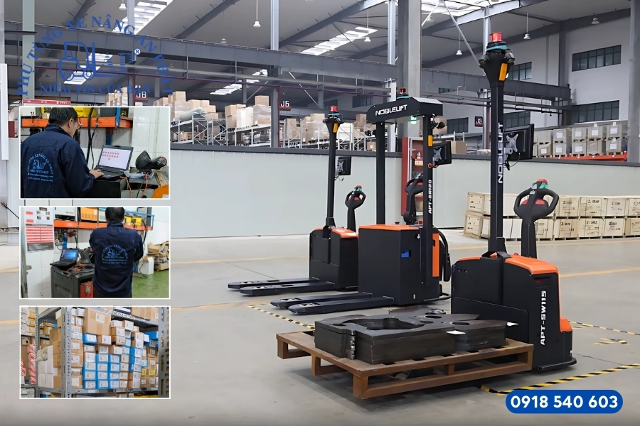 Nhà phân phối xe nâng AGV Noblelift - Dịch vụ toàn diện cho xe