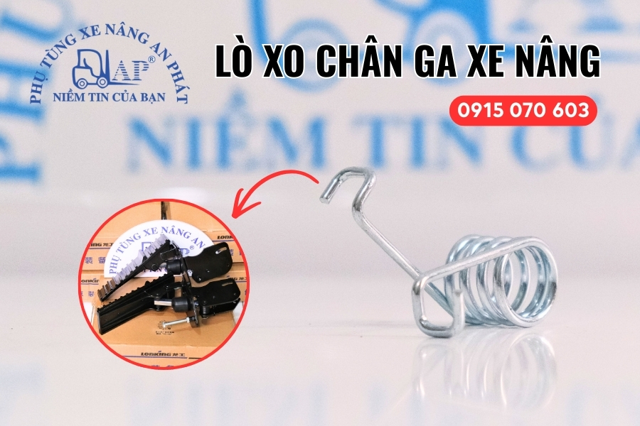 Lò xo chân ga xe nâng - Lò xo hồi vị chân ga xe nâng