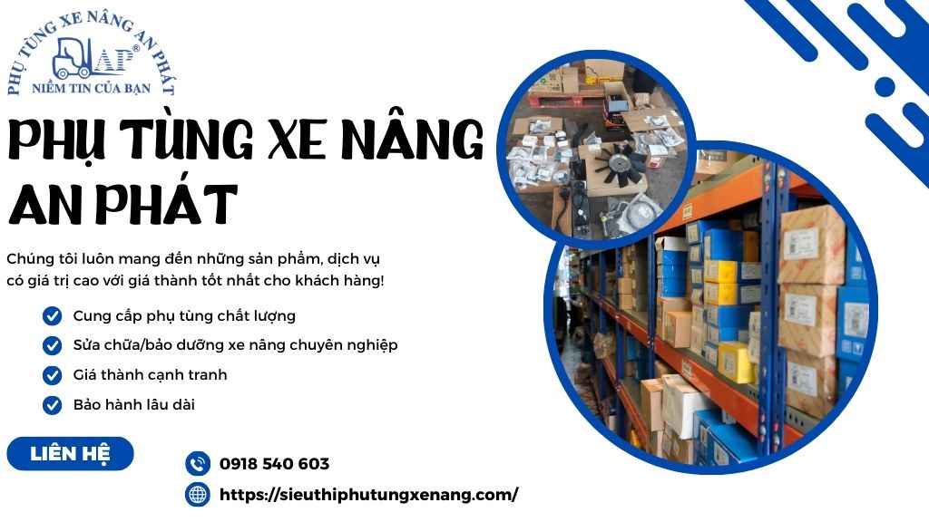 Địa chỉ mua bạc đầu to thanh truyền xe nâng uy tín